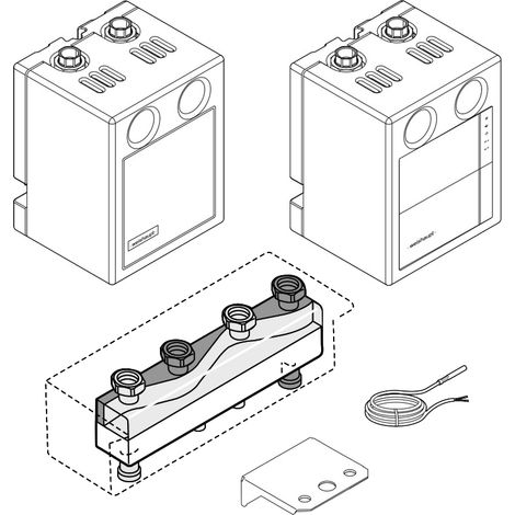 Weishaupt Paket Pumpe5, Mischer4, Weiche Heizkreis (WEM-W,C) - 896203 von Weishaupt