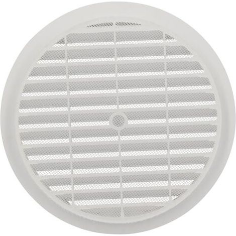 Rundes klassisches Schraub- oder Klebelüftungsgitter - Ø 100 / 150 mm - NICOLL - B113 (1/2)