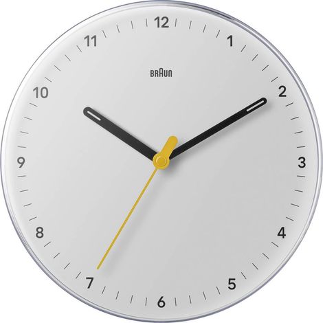 Braun 67683 Quarzo Orologio da parete 230 mm Bianco opaco Movimento silenzioso (senza scatti) (1/5)