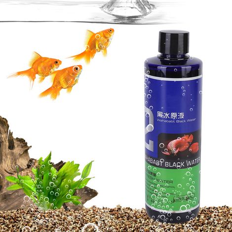Aquarium écologique à eau noire, vanne de réglage du pH, adoucisseur d'eau, réduction des bactéries (1/5)