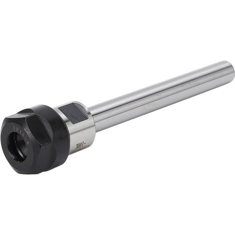 Tige d'extension droite pour porte-mandrin à pince en acier allié au chrome-molybdène ER16A-100L(C12) (1/5)