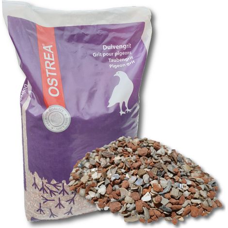 OSTREA Taubengrit 20 kg Gritsteine Grit Taubenfutter Taubenmineral Gritmischung