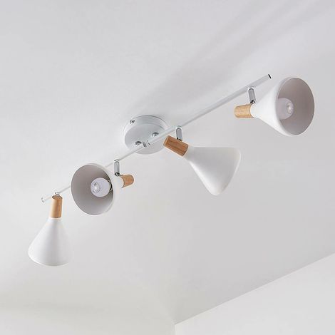 [NEUWERTIG] B-Ware Lindby Led Deckenlampe Arina Deckenlampe Deckenstrahler Leuchte Weiß 4 Flammig (1/2)