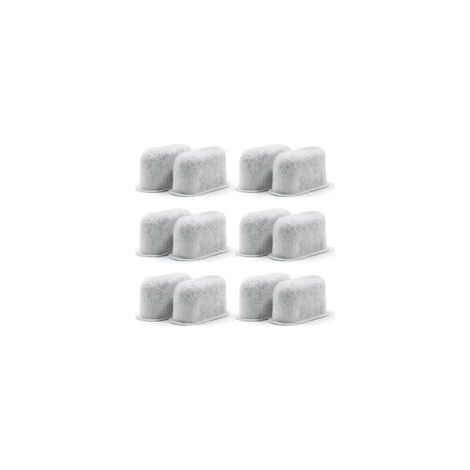 Lot de 12 filtres à eau à charbon de rechange compatibles pour cafetières – Compatible avec toutes les machines à café (1/5)