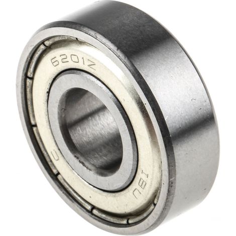 Roulement à billes blindé rigide, ø int. 12mm, ø ext. 32mm, larg. 10mm ( Prix pour 1 ) (1/2)