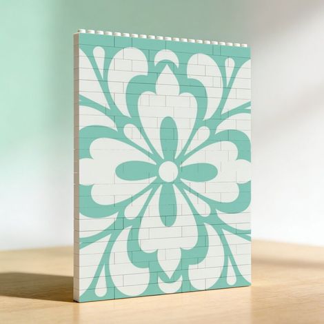 Cadre cadeau romantique en blocs, anniversaire (1/5)