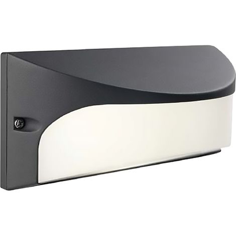 Applique led dome grigio 10 watt