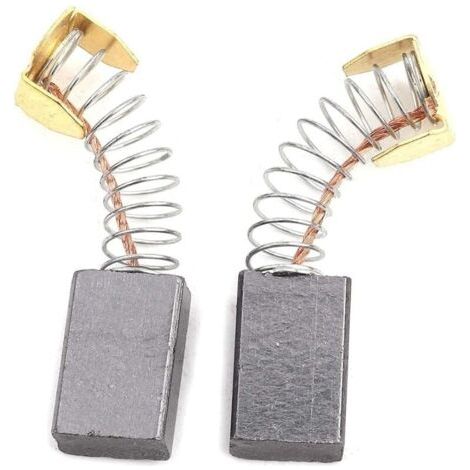 2x balais de charbon moteur 7x11x18mm compatibles avec les outils électriques Hitachi FA-700, G18SE2, G18SR, G23SC2, G23SF, G23SR, H65 (1/4)