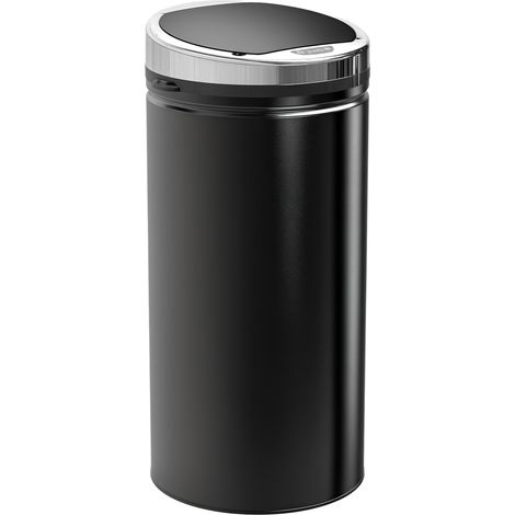 Poubelle à capteur 42 L. poubelle automatique en acier inoxydable avec capteur infrarouge. pour la cuisine et la salle à manger. (1/5)
