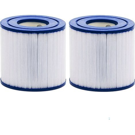 Filtro de agua para spa AllSpares (2 unidades) compatible con SC750 / 40101 / PWW10 (Ø100 x 100 mm) (1/3)