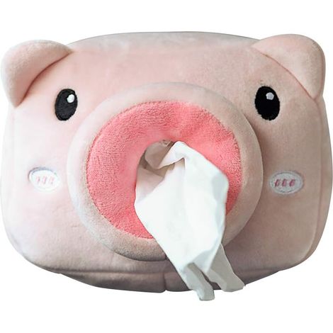 Voiture Boîte à MoreChioce Boîte de Rangement de Serviettes en Papier Boîte de Mouchoirs en Forme d'Animaux en Peluche pour Décoration Maison, Chambre ou de Voiture (1/4)