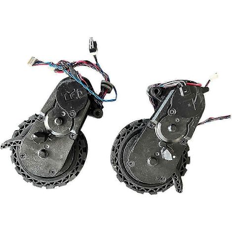 Pièces détachées pour aspirateur robot DEEBOT OZMO T8MAX/T9/N8/DX65 : roues de remplacement (L+R) (1/4)