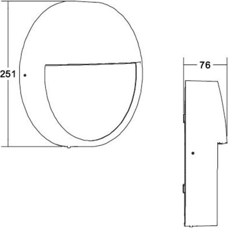brumberg LED-Wandanbauleuchte 230V 3000/4000/5700K 10137183 (1/3)