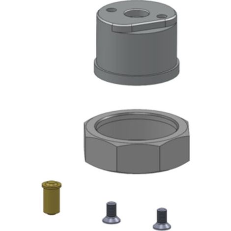 Oventrop Anschlussset termios Pro M 28x1,0 Herz (1/2)
