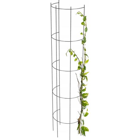 KADAX Ranksäule aus Stahl, Rankgitter, 120 cm