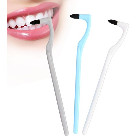3 Piéces Éliminateur de Tartre, Détachant Gomme Des Dents, Brosse Interspace, Detartrage Dentaire Outil,Pour Enlever Les Taches Dentaires,Blanchir Les Dents Soins Outils (1/5)