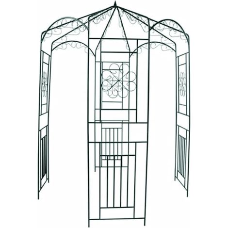 Voûte de jardin 250 cm Vert foncé (1/3)