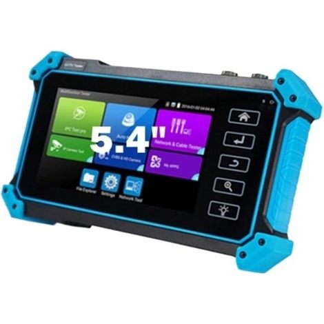 Testeur de vidéosurveillance prenant en charge la caméra IP Testeur De Vidéosurveillance IP Caméra AHD CVI TVI SDI 5 Pouces Tactile 4K VGA Entrée Sécurité Poe IPC Testeur Cftv Mini Testeur De Moniteur (1/5)