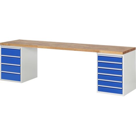 Etabli Rau modèle 7821, L 3000 x P 700 x H 840mm