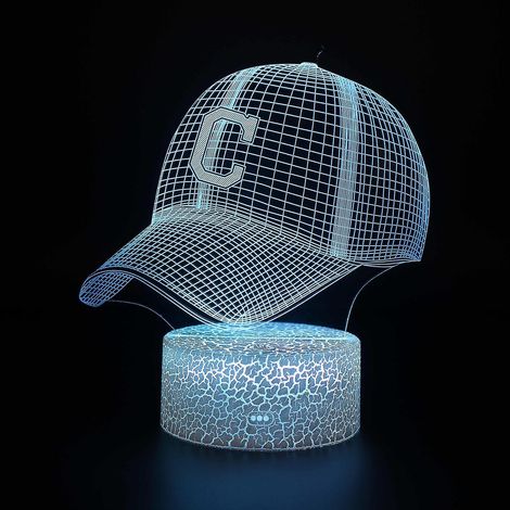 Lampe à illusion d'optique 3D, 7 couleurs, interrupteur tactile, veilleuse style déco, crée une ambiance romantique (1/5)