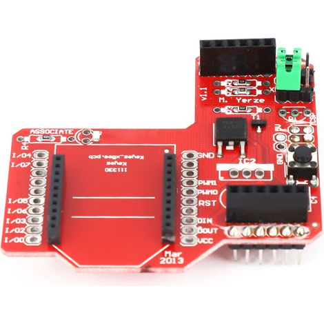 Carte d'extension pour module de transmission de données sans fil et module RF (1/5)