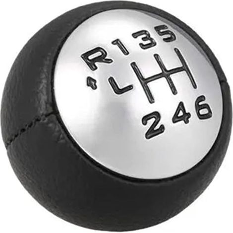 Pommeau de levier de vitesse 6 vitesses – Compatible Peugeot 307 308 3008 407 5008 807 et Citron C3 C4 Picasso C8 – Matériau ABS durable (1/5)