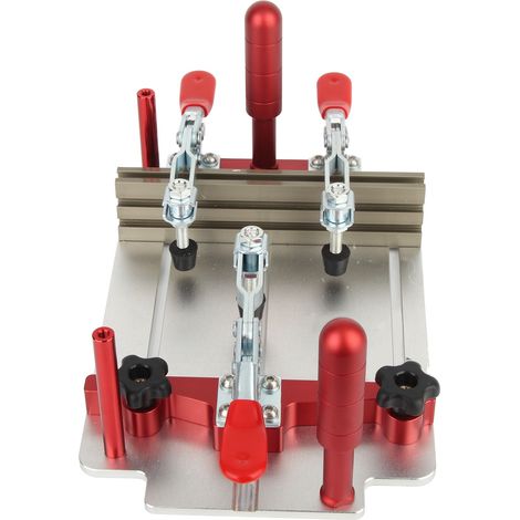 Guide de coupe pour table de défonceuse, rail de guidage, pince de sécurité, alliage d'aluminium pour la découpe du bois (1/5)