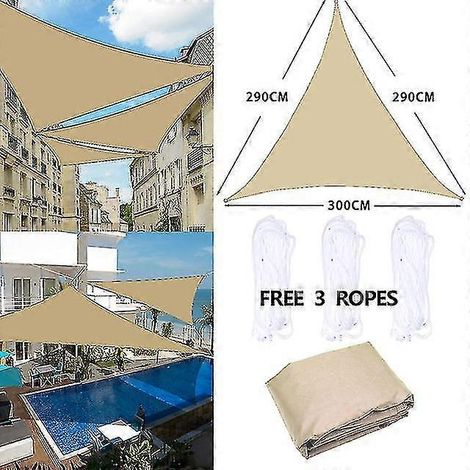 Auvent extérieur 2025, imperméable, pare-soleil ultraléger Oxford pour jardin, piscine, protection UV, camping, randonnée, cour (1/2)