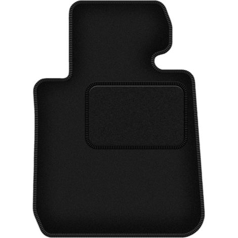 Tapis conducteur noir pour : BMW 2 F22 Coupé (2014-2022)