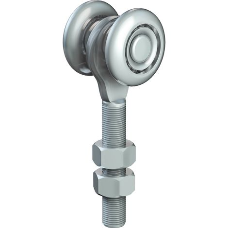 OMGE   52 CARRELLO A 2 RUOTE D 38 MM PORT 160 KG- 1,0 pz