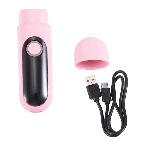 Kontaktloser, tragbarer Alkoholtester, rosa (1/5)