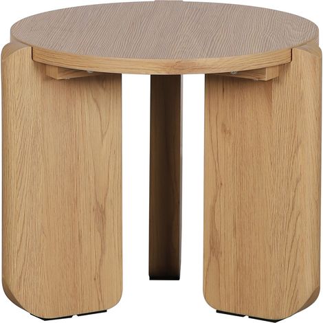 Selsey Preffines S – Couchtisch, Ø 50 cm, Eichenholzoptik