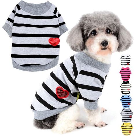 Chaleco transpirable y ligero para mascotas, Para perros pequeños (Bulldogs franceses, carlinos, Yorkshire Terriers), Morado claro, talla S (1/5)