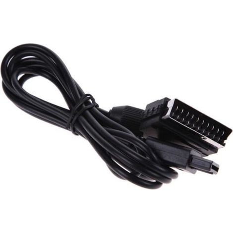 Cable Av - Rgb - Pour Snes N64 Gamecube - Sortie Video Et Audio Stereo - 184 Cm - 1 Unite (1/4)
