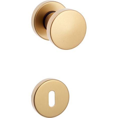 POMOLO TONDO C/QUADRO BRONZO MM.46