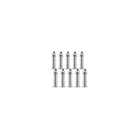 10 Pièces M860mm vis d'expansion 304 inoxydable Cheville à béton Lourd Devoir DIY Matériel Outils pour la Construction Murale