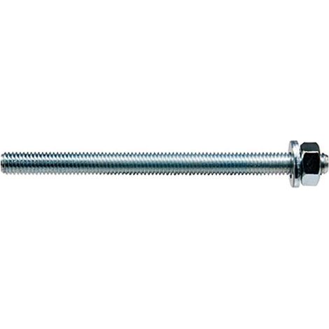 Gewindestange M10x200 – 10er-Pack – 5,8 mm elektrolytisch verzinkter Stahl – Injektionsverankerung – Beton und Mauerwerk – Trockener Innenbereich