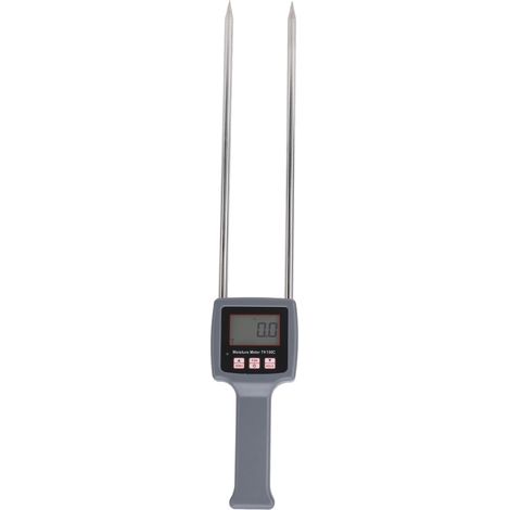 Igrometro portatile per cotone, con un intervallo di misurazione dal 5 al 40%, portatile e dotato di display LCD digitale. (1/5)
