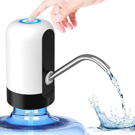 Distributeur D Eau Pour Bidon De 5 Gallons - Chargement USB Rechargeable - Pompe Automatique A Batterie Integree - Convient Pour Usage Domestique Et Bureau - 1 Unite (1/5)