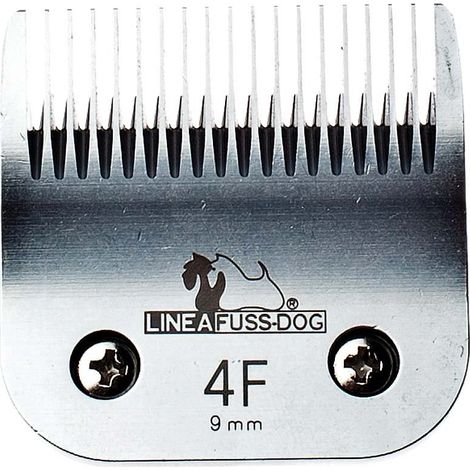 Tête en acier mesurant 4F longueur de coupe 9mm pour tondeuse Fuss-dogs