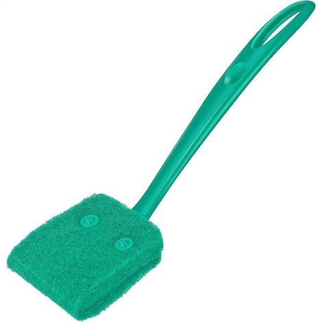 Outils de nettoyage d&39aquarium-vert, brosse ponge et tampon rcurer, aquarium en verre (1/5)