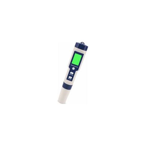 PH-Mètre, Testeur PH Mètre 5 En 1 PH/TDS/EC/ORP/Tempmètre, Testeur De Moniteur De Qualité De L'eau Pour Piscines, Culture Hydroponique, Eau Potable, Aquariums (1/5)