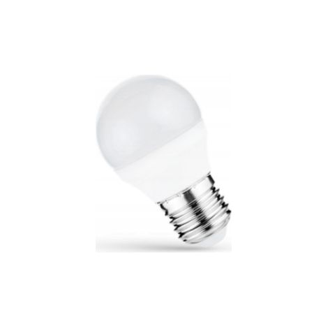 Ampoule LED sphérique E27 6W blanc chaud WOJ13024 (1/2)