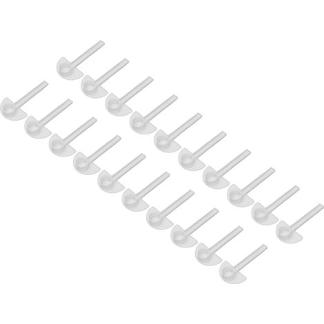 Lot de 20 abreuvoirs à bec de canard pour abeilles, en matériau durable, sûr et pratique, offrant un grand espace de rangement. Outils apicoles. (1/5)