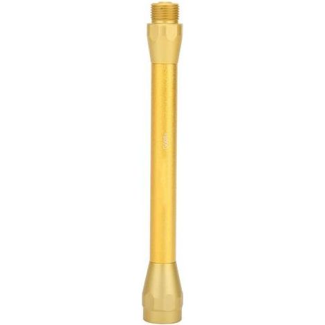 Tube d'extension pour mini lanterne à gaz, tige pour lampe de camping extérieure, adaptateur pour réchaud de cuisine, or (1/5)