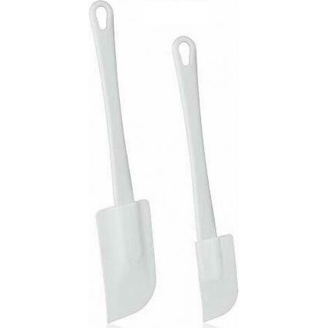 Metaltex Flexible Spatel Weiß 25 cm 2er Set