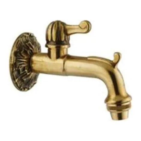 Robinet artistique mâle 15x21 – Raccord 1/2' – Hauteur 108 mm – Pour fontaines et arrosage extérieur (1/3)