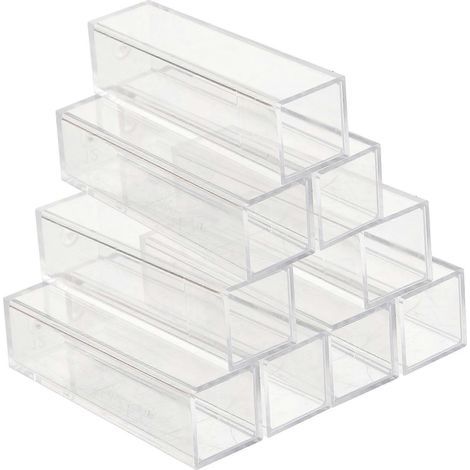 10 Einwegbecher aus Polystyrol-Kunststoff (transparent), 4,5 ml – 10 Stück (1/3)