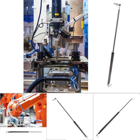 Tige de support hydraulique 100N pour voiture, ressort à gaz haute pression, distance entre centres 700mm, robuste et durable. (1/5)