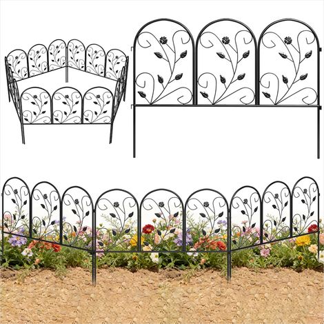Clôture de jardin Panneaux de clôture décoratifs en métal (1/5)